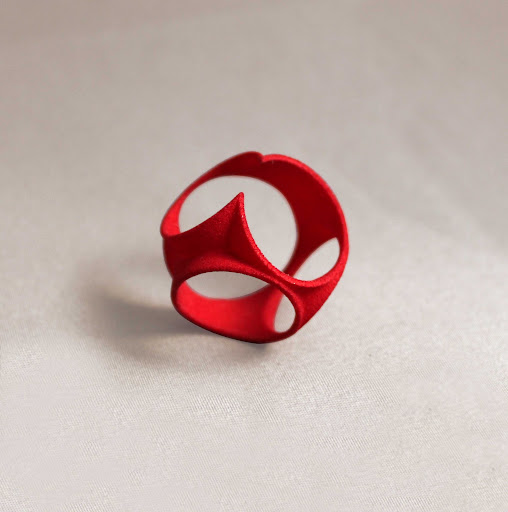 Silva/Bradshaw Printed Nylon 3D Ring, $28.