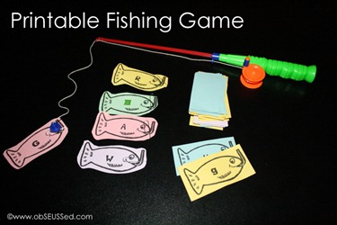 Printable fishing game obSEUSSed