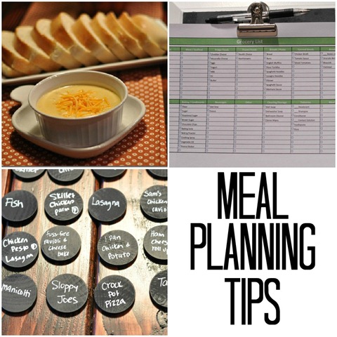 Meal Planning Tips from Decor and the Dog