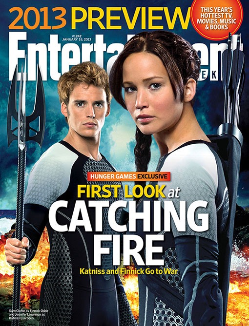 Catching Fire First Look at Katniss and Finnick! 01