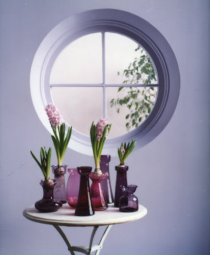 Grouped together, these pieces create a vignette that is transparent yet rich. (Martha Stewart Living) Grouped together, these pieces create a vignette that is transparent yet rich. (Martha Stewart Living)