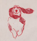 The sketch of Virgil, John's mother's dog, that I gave him when we met. The sketch of Virgil, John's mother's dog, that I gave him when we met.