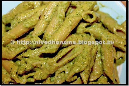 Pesto Pasta - IMG_9591