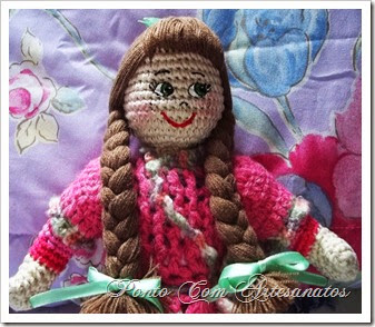 boneca amigurumi