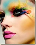 make up eye lash feathers