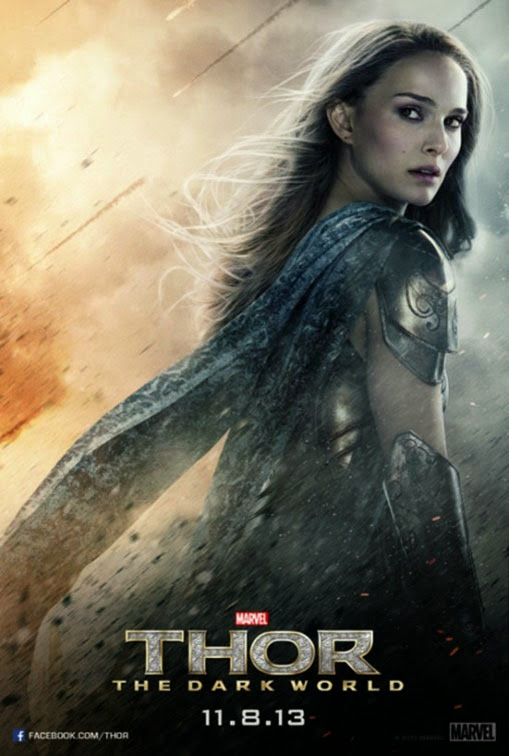 Thor Sötét világ karakterplakátokon Jane Foster és Sif 01