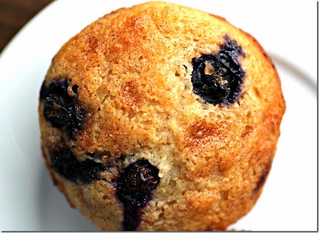 Skinny Blueberry Muffins2