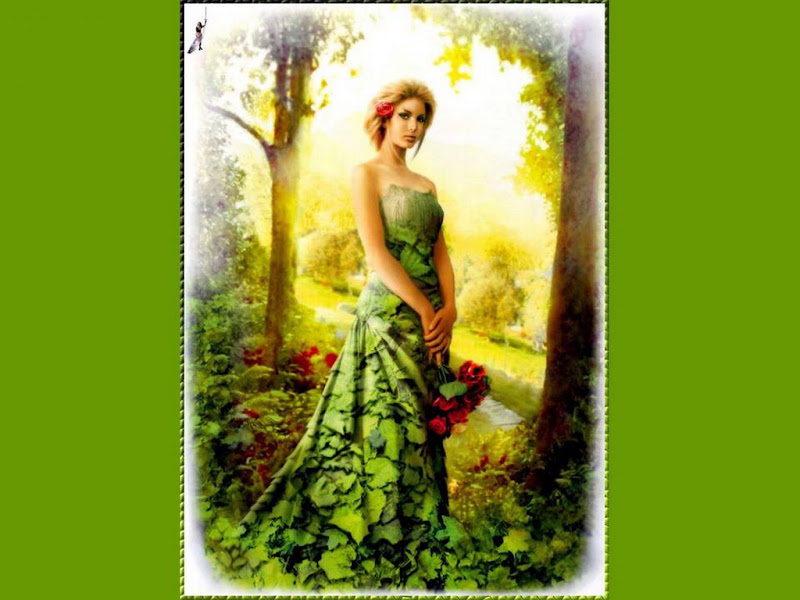 Green Beauty Of Forest, Magic Beauties 3