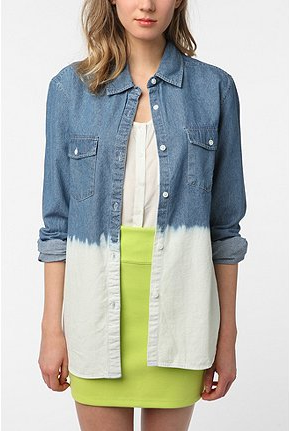 Bleached Shirt - Urban Outfitters