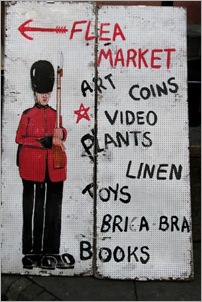 Flea Market sign