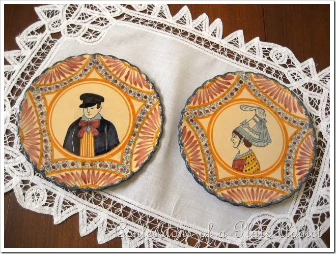 CONFESSIONS OF A PLATE ADDICT Quimper Plates