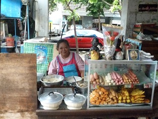 Thai street vendors