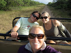 Hails, Dyl and Kimmy on an afternoon game drive.