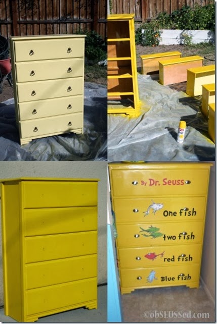 Seuss One Fish Dresser obSEUSSed