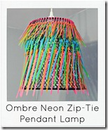 zip tie lamp