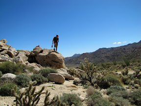 Heading back to the Landcruiser for lunch