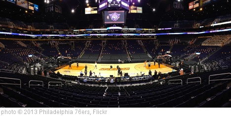 'A Panoramic View of US Airways Center' photo (c) 2013, Philadelphia 76ers - license: http://creativecommons.org/licenses/by-nd/2.0/