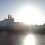 the harbor in IJmuiden, Netherlands 