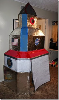 Giant Cardboard Rocket Ship Giant Cardboard Rocket Ship