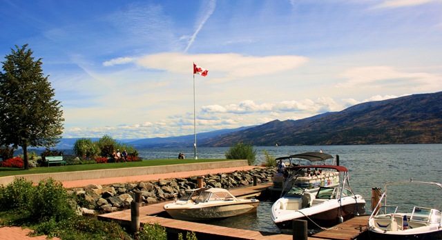 Peachland lakeside