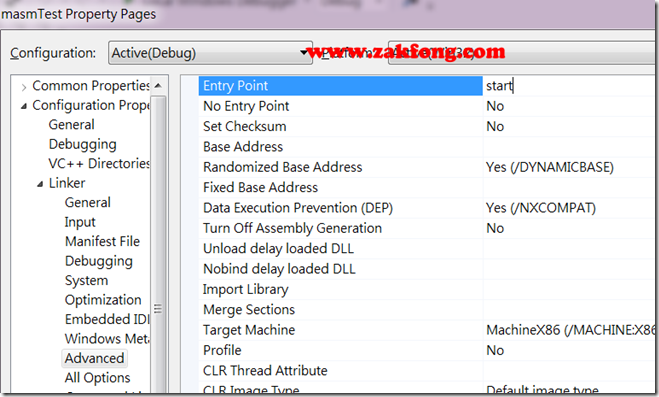 201201117-7-MASM-如何使用Visual Studio 2012開發組合語言-W