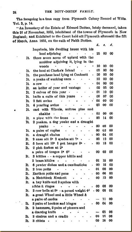 Doty-Doten Family In America - The Family of Edward Doty (19)