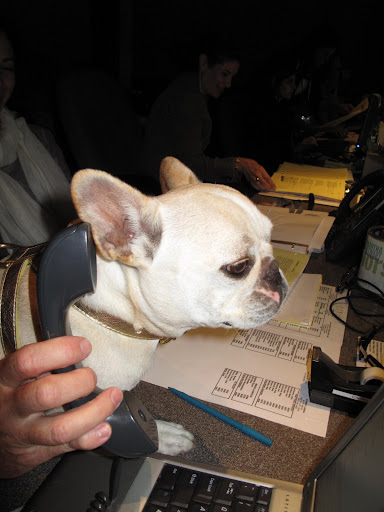 A phone call for moi? - as Franny would say