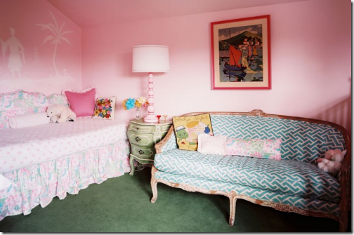 ruthie sommers girls room pink lilly pulizer daybed