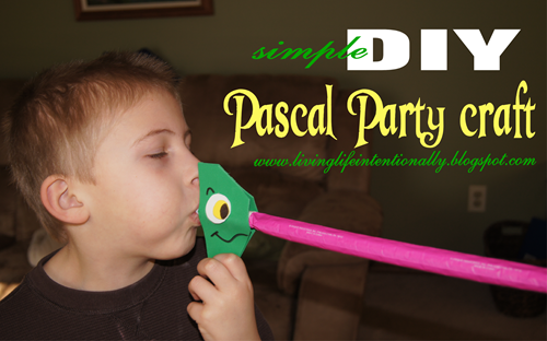 simple DIY Pascal Party Craft