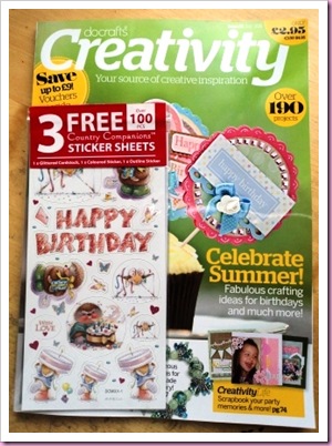 Docrafts Creativity magazine