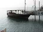 Boat on Lake Galilee