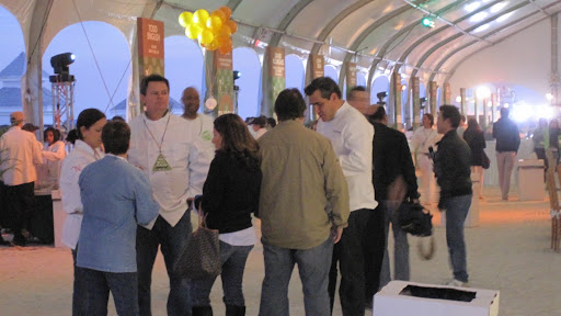 Were chefs Todd English and Norman Van Aken swapping recipes?
