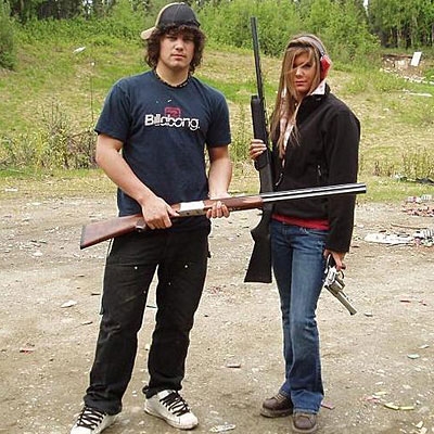 Bristol Palin cum sclopetis.
