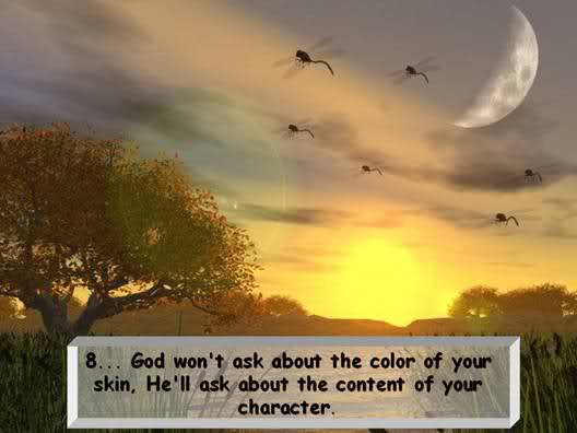 Things God Wont ask at that day