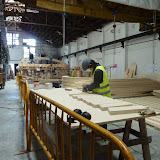 Beginning of constructions, the base and the top panels