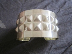 hyphen gold cuff, bitsandtreats