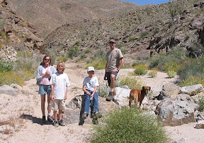 Group shot before our hike up the canyon
