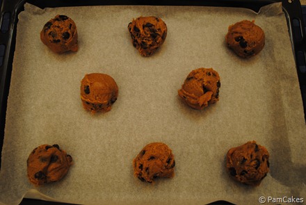 Masa cookies de chocolate