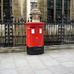 mailbox in downtown london uk in London, United Kingdom 
