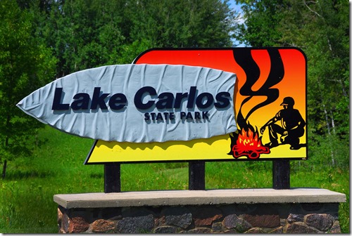 Lake Carlos Sign