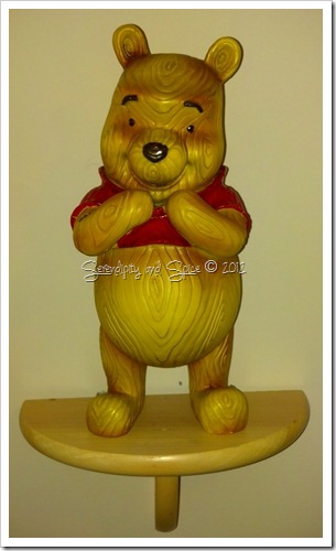 Wooden Pooh Bear