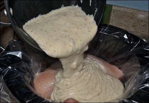 pour sauce over chicken pour sauce over chicken