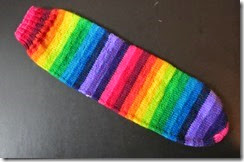 Rainbow sock 1