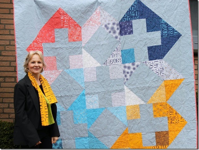 BIG PLUS modern quilt pattern ZEN CHIC