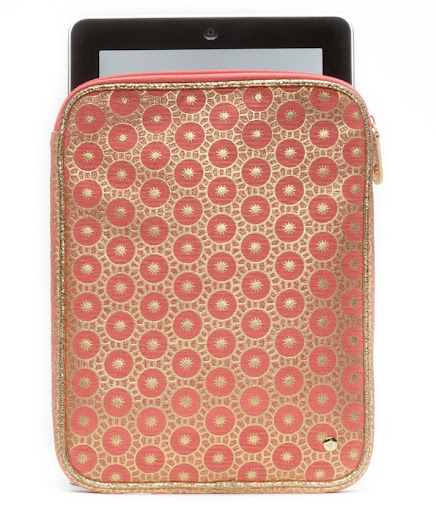 Stephanie Johnson Mumbai Coral iPad case. (stephaniejohnson.com)