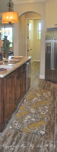 kitchen island with dishwasher and paisley rug.jpg Kitchen island with dishwasher and paisley rug