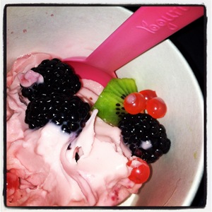 frozen yogurt