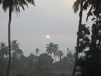 Sunrise on the backwaters