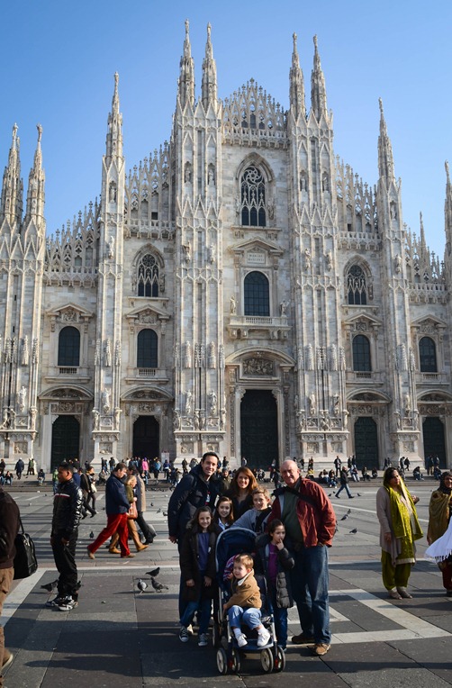 Milan Duomo Family