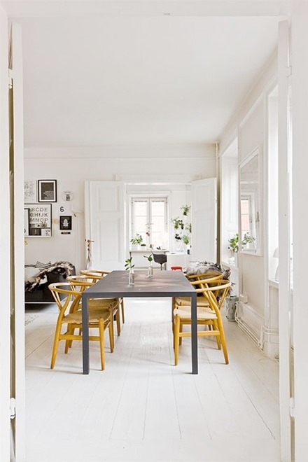 Gul accent, Pinterest